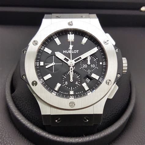 hublot 44mm steel|Hublot chronograph.